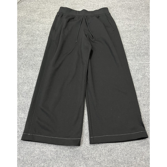 Athleta Wide Leg Minimalist Lounge Streetwear Scandi Cozy High Rise Pants XL 90s - Picture 1 of 15